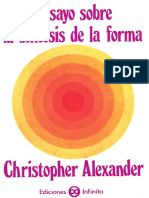 Christopher Alexander Ensayo Sobre La Sintesis de La Forma PDF