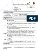 Sesión de 4to. Aritmetica 2017