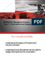 Managerial Finance Topic 11 2017