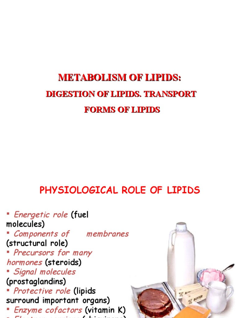 Lipid Metabolism and Disorders Overview | PDF | Lipoprotein | Cholesterol