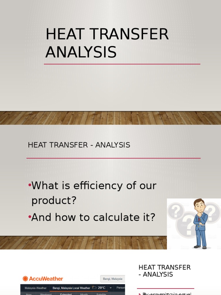 Heat Transfer Efficiency Analysis Guide | PDF | Teaching Methods ...
