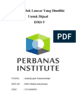 Aset Tidak Lancar Yang Dimiliki Untuk Dijual IFRS 5