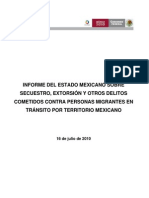 Informe de Migrantes - CIDH