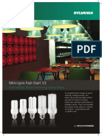 Sylvania Mini-Lynx Fast v2 Folleto y Equivalencias