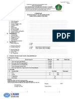 Formulir Pendaftaran PSB 2013