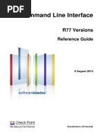 CP R77 CLI ReferenceGuide