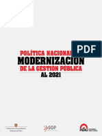 Politica Nacional Modernizacion Gestion Pública 2021 (Perú).pdf