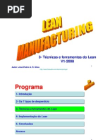 Lean Manufacturing  3-Técnicas e  ferramentas