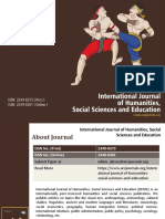 International Journal of Humanities, Social Sciences and Education - ARC Journals