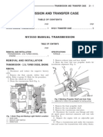 Transmission and Transfer Case