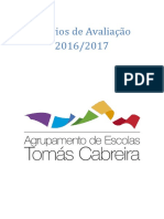 Criterios de Avaliacao2016 - 2017 PDF