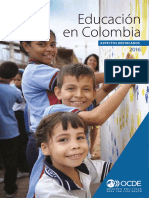 Educacion en Colombia Aspectos Destacados PDF
