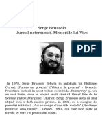 Serge Brussolo - Jurnal Neterminat. Memoriile Lui Vivo V.1.0