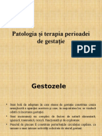 Patologia Si Terapia Perioadei de Gestatie PDF
