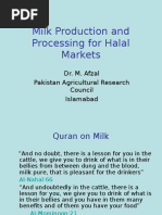 Milk Production and Processing For Halal Markets