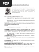 6 Principios de La Administracion de Fayol