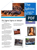 Phi Sigma Sigma Epsilon Chapter Newsletter