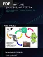 Temperature Monitoring System