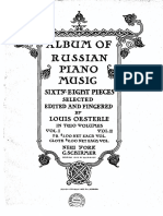 Various Composers Album de Musique Russe Pour Piano 66407