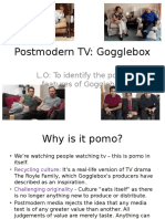 L16 Postmodern TV Gogglebox