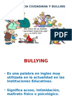 Convivencia Ciudadana y Bulling