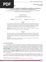 La Zona de Desarrollo Próximo Como Teoría de La Enseñanza El Aprendizaje