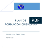 Plan de Formación Ciudadana 2017