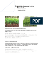 E-Grow Organics:, Industrial Estate, Thuvakudi .. 7845887720