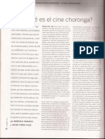 Revista El Amante - Cine Choronga - Panozzo, Porta Fouz