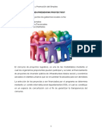 ¿Quiénes Pueden Presentar Proyectos?: Ministerio de Trabajo y Promoción Del Empleo