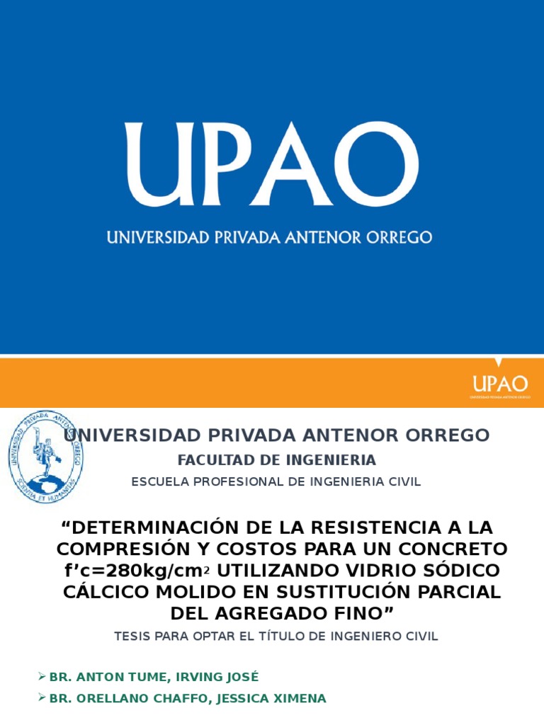 Sustentacion Proyecto Pdf Lentes Hormigón