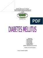 Trabajo de Diabetes Mellitus