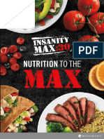 InsanityMax30 Nutrition Guide Nutrition To The Max Nutrition Guide No Time To Cook Guide