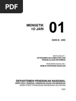 Download Keterampilan mengetik 10 jari by Oki Helfiska SN3500892 doc pdf