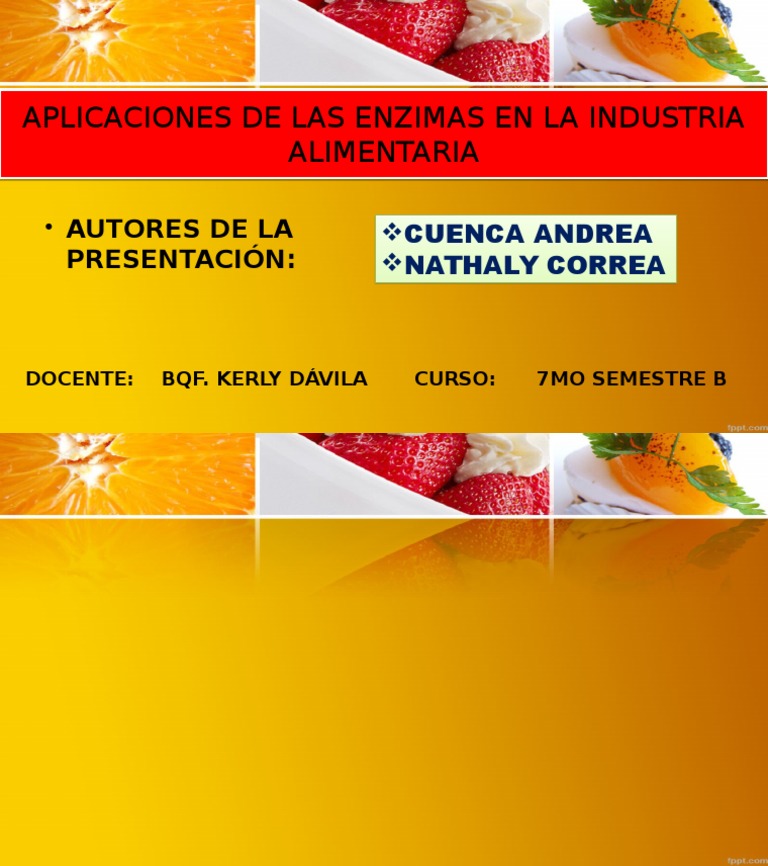 APLICACIONES DE LAS ENZIMAS EN LA INDUSTRIA ALIMENTARIA.pptx