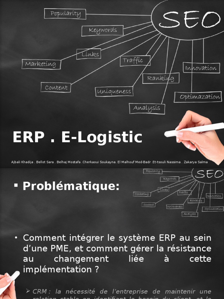 Intégration ERP dans les PME : Guide complet | PDF | Progiciel de ...