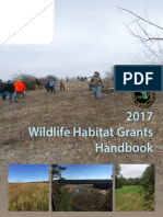 2017 Wildlife Habitat Grant Program Handbook