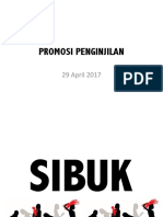 Promosi Penginjilan: 29 April 2017