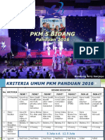 PKM 5 Bidang Panduan 2016. Ir. SONDI KUSWARYAN