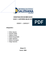 Investigación de Mercados Caso SELVA NEGRA