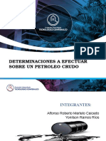 Determinaciones a efectuar en el  petroleo crudo.pptx