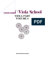 Viola - Método - Suzuki - Volume 6