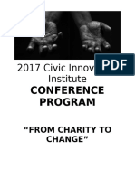 2017 civic innovation institute program