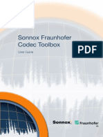 Sonnox Codec Toolbox User Guide