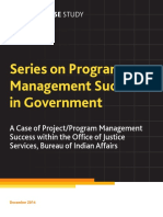 Government Program Success Bureau Indian Affairs