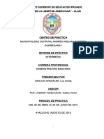 Informe de Practica