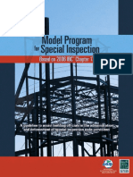 Model Program For Special Inspection®