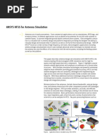 Ab Ansys Hfss For Antenna Simulation PDF