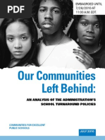 Our Communities Left Behind