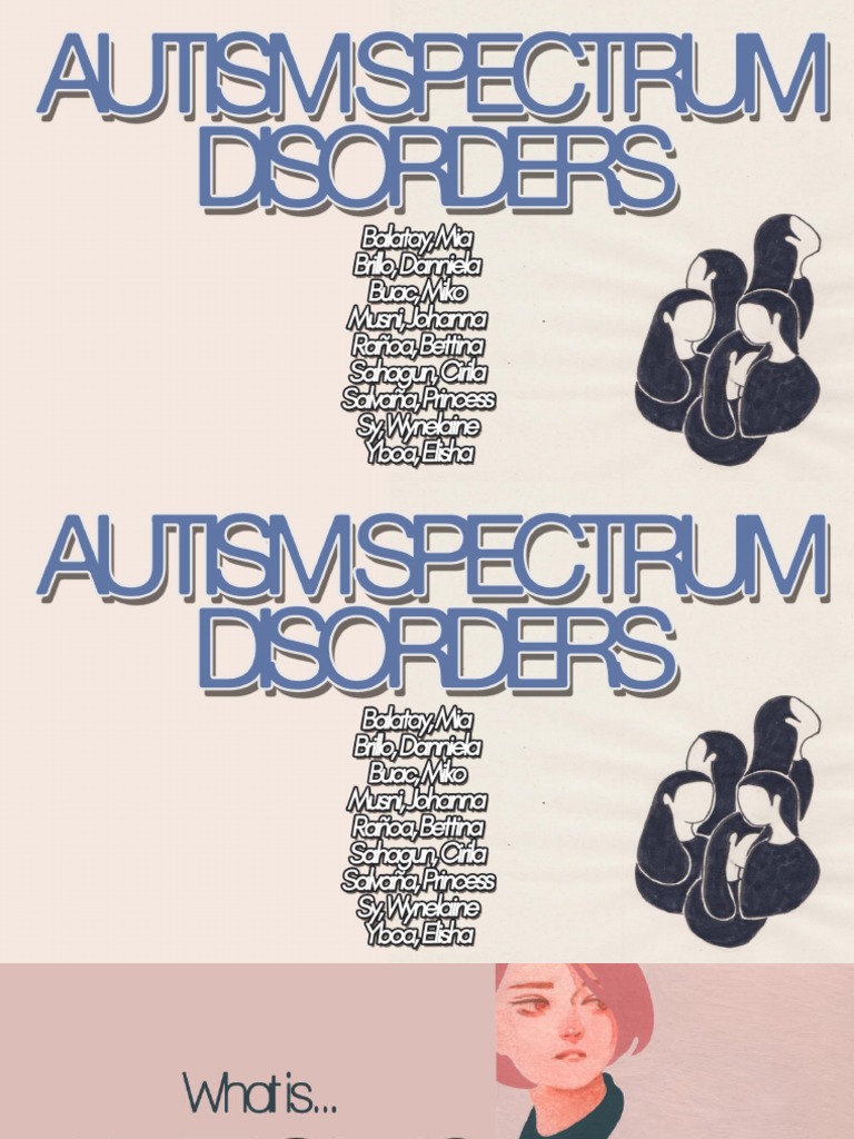 Autism Spectrum Disorder Overview | PDF | Asperger Syndrome | Autism ...